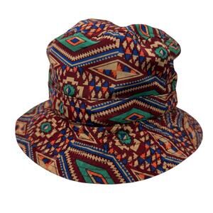 Kbethos Tribal Aztec Print Bucket Hat One Size